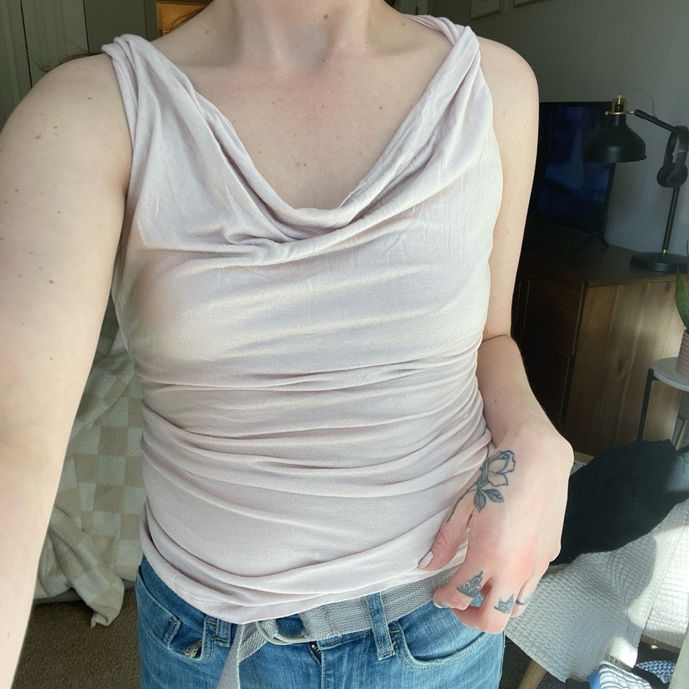 H&M Blush Pink Sleeveless Tank